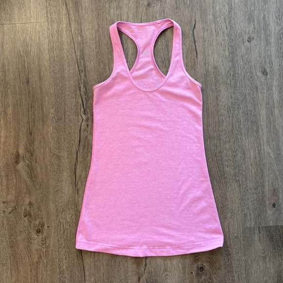 Lululemon Cool Racerback Tank Heathered Smoky Rose Size 4 - Picture 9 of 10